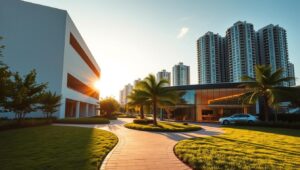 properti modern dengan aksesibilitas tinggi