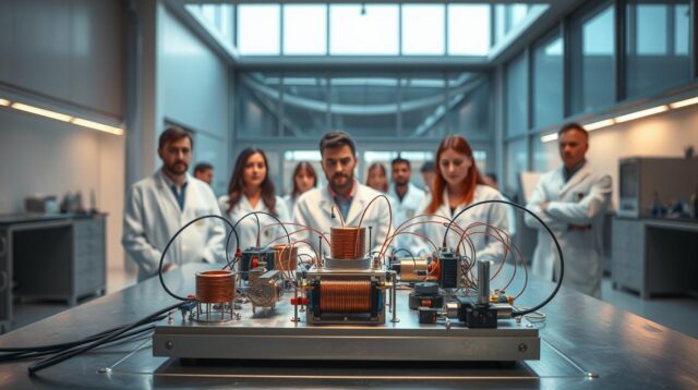 eksperimen elektromagnetik