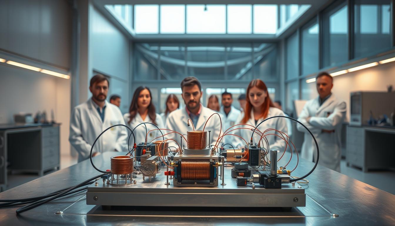 eksperimen elektromagnetik